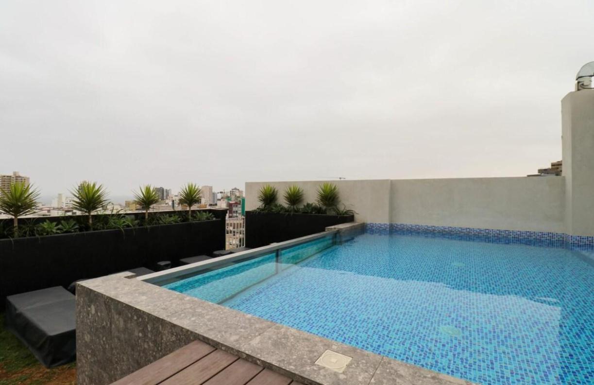 Exclusivo Y Moderno Depa En Miraflores Vista Al Mar Y A La Ciudad Amoblado Apartments Distretto di Distretto di Lima Esterno foto
