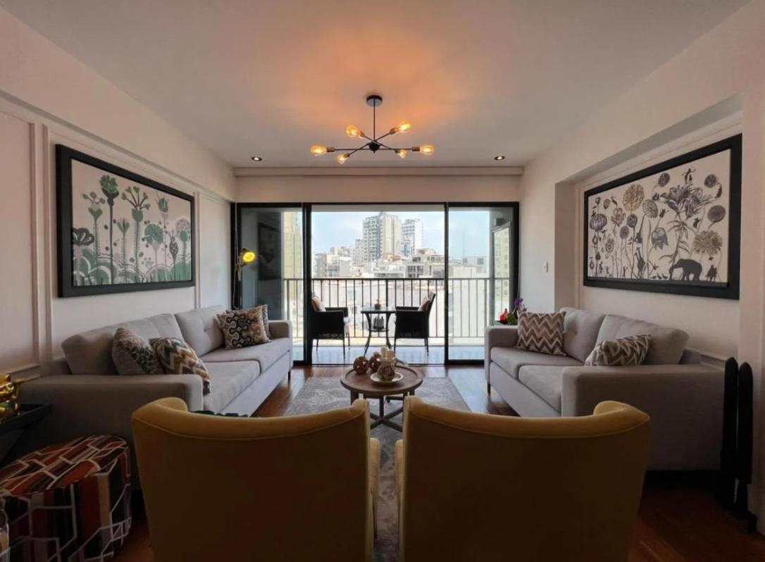 Exclusivo Y Moderno Depa En Miraflores Vista Al Mar Y A La Ciudad Amoblado Apartments Distretto di Distretto di Lima Esterno foto