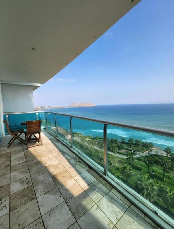 Exclusivo Y Moderno Depa En Miraflores Vista Al Mar Y A La Ciudad Amoblado Apartments Distretto di Distretto di Lima Esterno foto